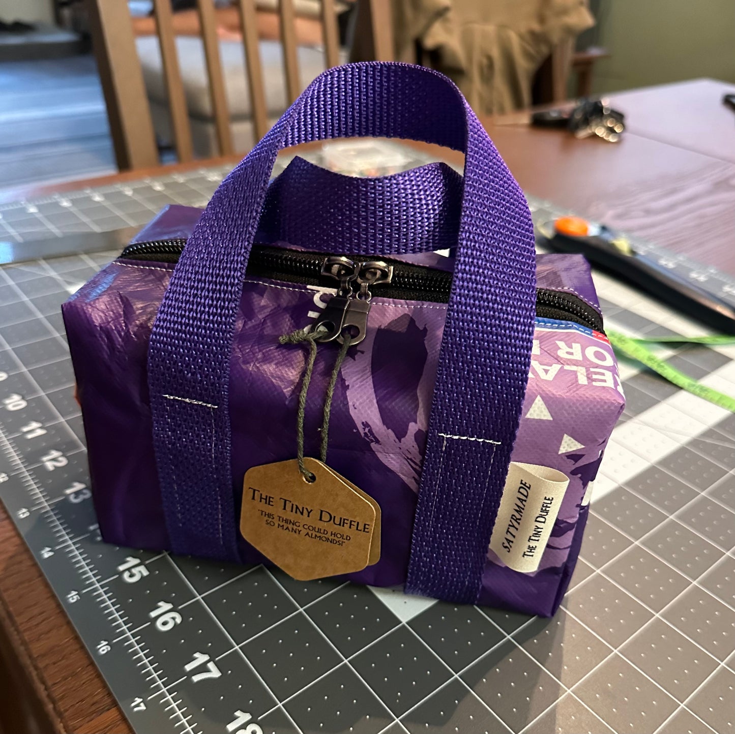 The (Upcycled) Tiny Duffle: BotM January